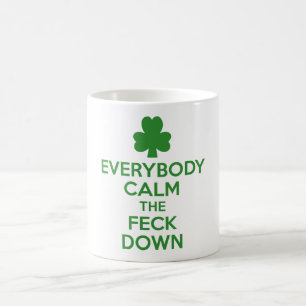 Taza De Café Trébol irlandés