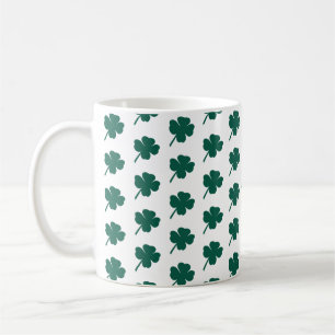 Taza De Café Trébol moderno día de San Patricio
