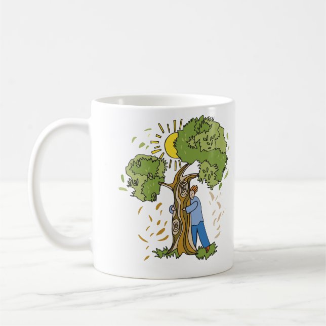 Taza De Café Tree Hugger (Izquierda)