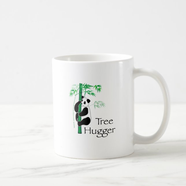 Taza De Café Tree Hugger Panda (Derecha)