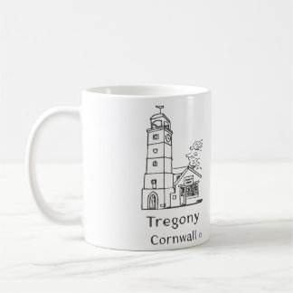 Taza De Café Tregony Clocktower Mug