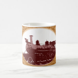 Taza De Café Tren antiguo