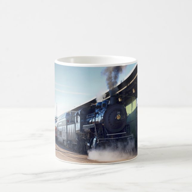 Taza De Café Tren D.M. & I.R.R #332 (Centro)
