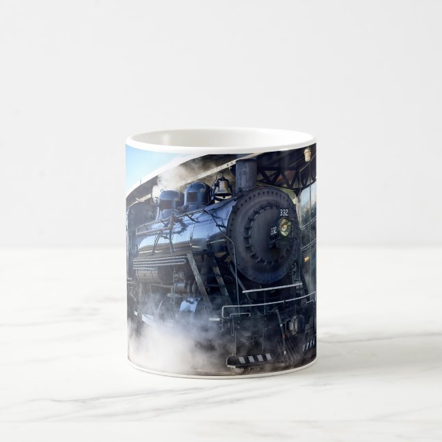 Taza De Café Tren D.M. & I.R.R #332 (Centro)