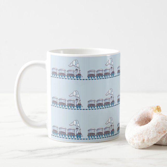 Taza De Café Tren de juguete (Con donut)