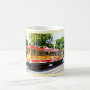 Taza De Café Tren de montaña Snaefell