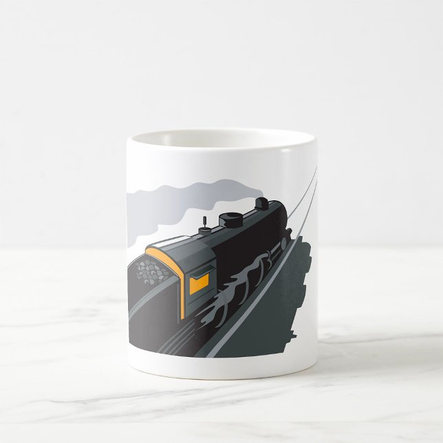 Taza De Café Tren de vapor (Subido por el creador)