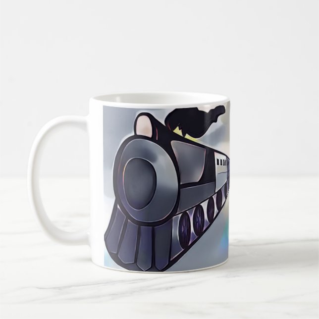 Taza De Café Tren del vapor (Izquierda)