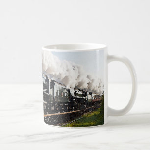 Taza De Café Tren del vapor