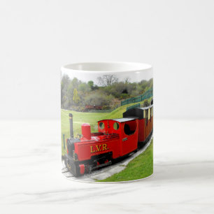 Taza De Café Tren del vapor de Zebedee