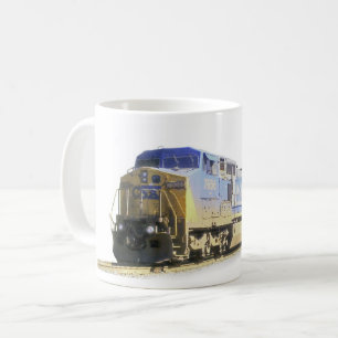 Taza De Café Tren diesel-eléctrico
