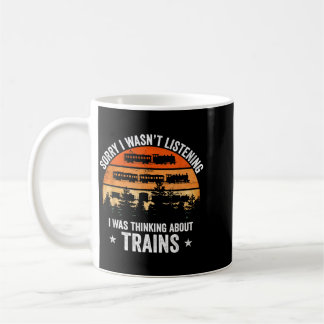 Taza De Café Tren Divertido Vagón Retro Aficionado del Tren Mod