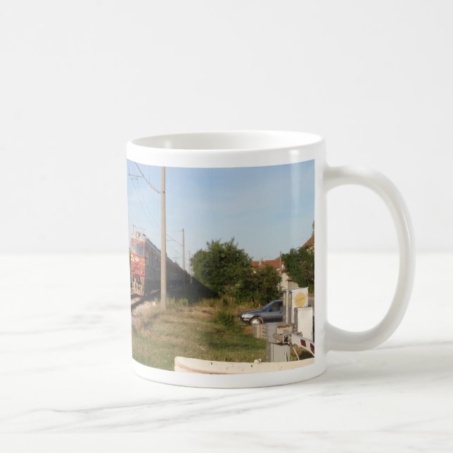 Taza De Café Tren Eléctrico (Derecha)