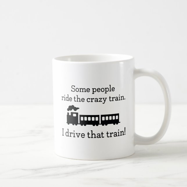 Taza De Café Tren loco (Derecha)