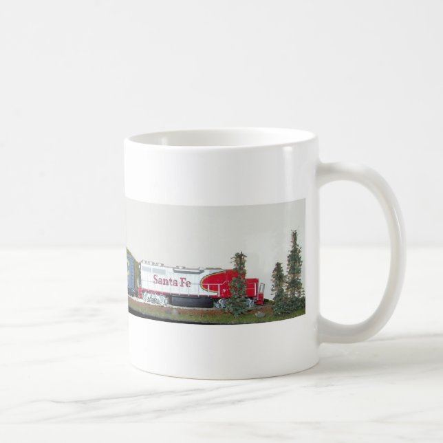Taza De Café Tren modelo panorámico (Derecha)