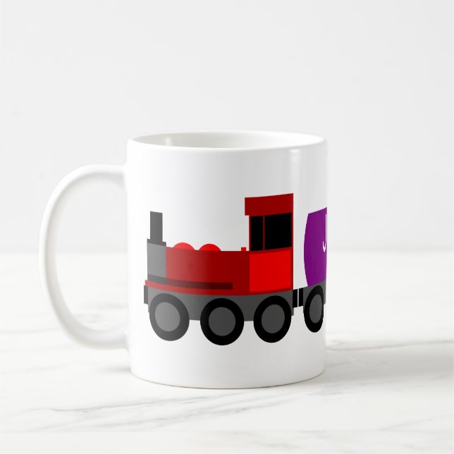 Taza De Café Tren rojo (Izquierda)