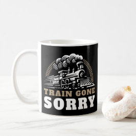 Taza De Café Tren se fue lo siento café Mug