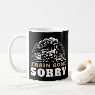 Taza De Café Tren se fue lo siento café Mug