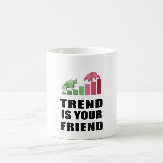Taza De Café Trend es tu amigo (Centro)
