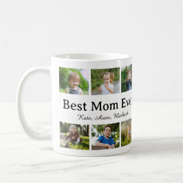 Taza De Café Trendy Modern Mother Best Mom Ever Keepsake