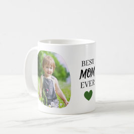 Taza De Café Trendy Modern Mother Best Mom Ever Keepsake 