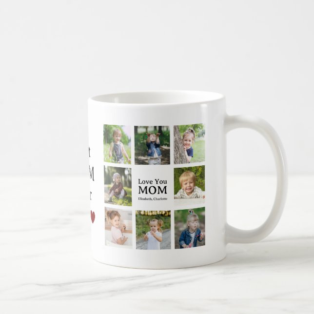 Taza De Café Trendy Mother Best Mom Ever Keepsake (Derecha)
