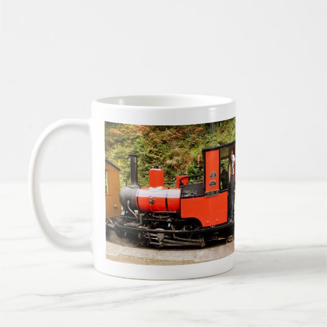 TAZA DE CAFÉ TRENES DE VAPOR (Izquierda)