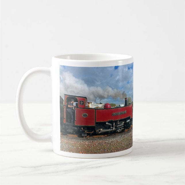 TAZA DE CAFÉ TRENES DE VAPOR (Izquierda)