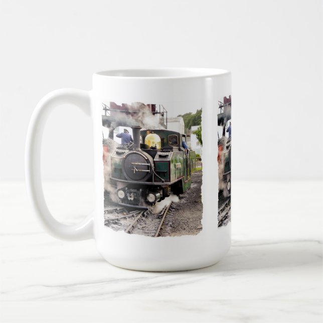 TAZA DE CAFÉ TRENES DE VAPOR (Izquierda)