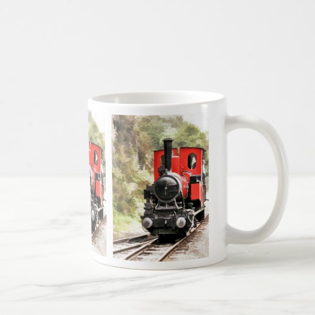 TAZA DE CAFÉ TRENES DE VAPOR (Derecha)