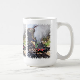 TAZA DE CAFÉ TRENES DE VAPOR