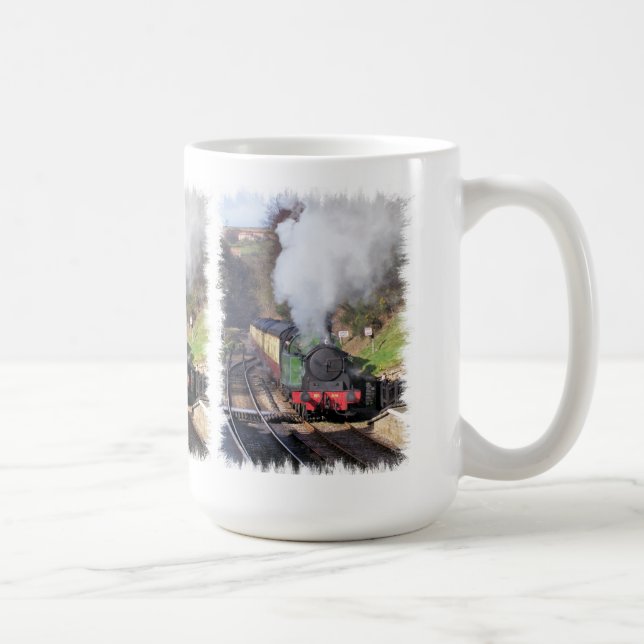 TAZA DE CAFÉ TRENES DE VAPOR (Derecha)