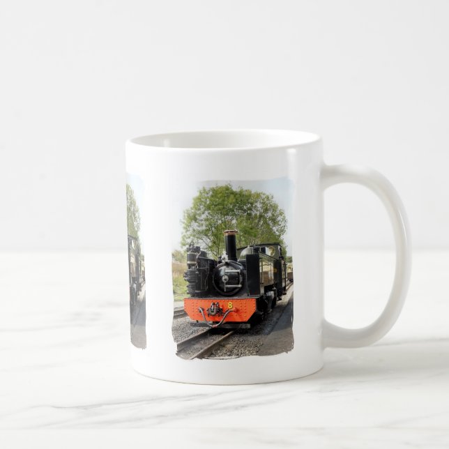 TAZA DE CAFÉ TRENES DE VAPOR (Derecha)