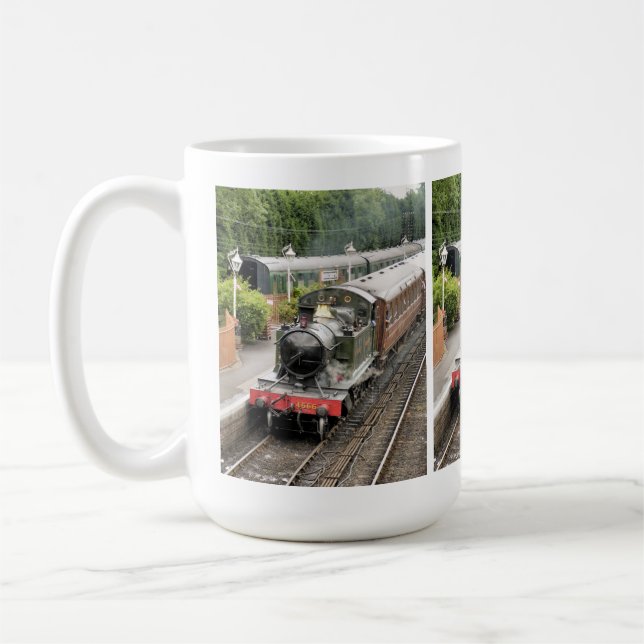 TAZA DE CAFÉ TRENES DE VAPOR MUG DE CAFÉ (Izquierda)