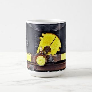 TAZA DE CAFÉ TRENES ELÉCTRICOS VINTAGE