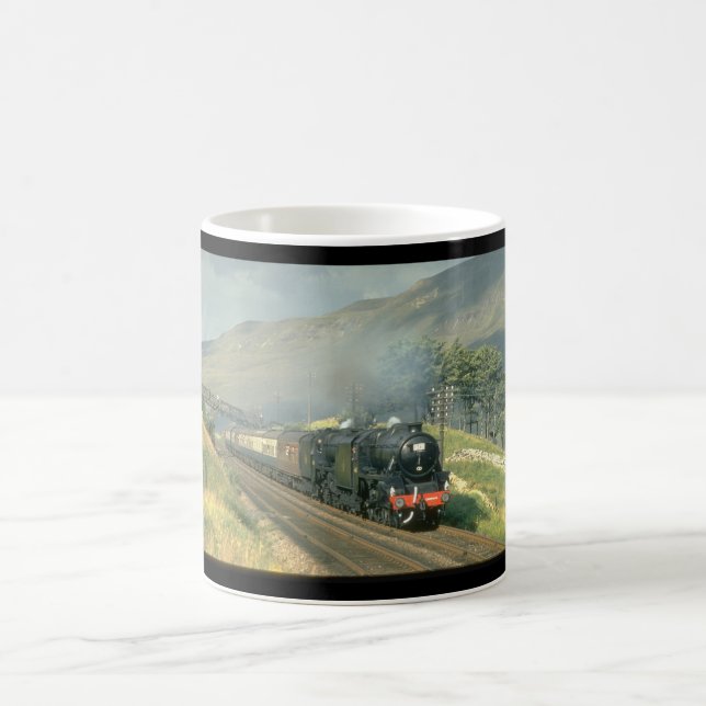 Taza De Café Trenes pasados del steam-hauled_Steam del (Centro)