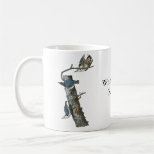 Taza De Café Trepatroncos Blanco-breasted, Juan Audubon