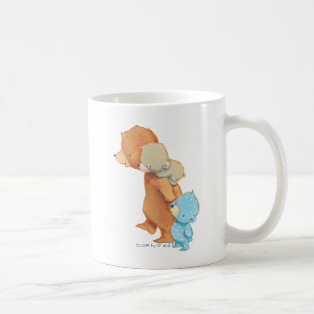 Taza De Café Tres amigos adorables del oso (Derecha)