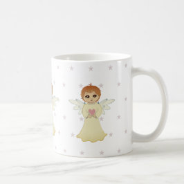Taza De Café Tres ángeles pequeños lindos