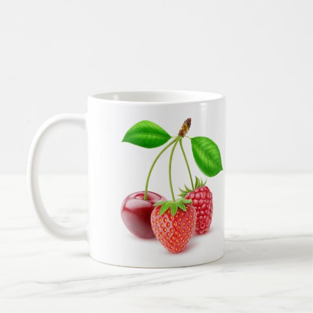 Taza De Café Tres bayas (Izquierda)