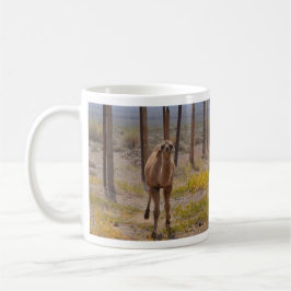 Taza De Café Tres camellos jovenes