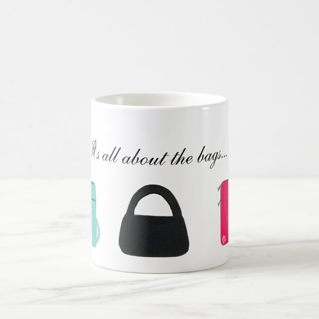 Taza De Café Tres carteras elegantes (Centro)