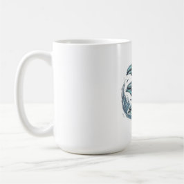 Taza De Café Tres delfines