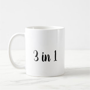 Taza De Café Tres en uno