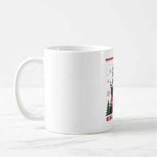 Taza De Café Tres gatos divertido navidad gato feo suéter de Na
