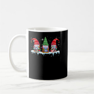Taza De Café Tres Gnomes de Limpieza Navidades divertidos Gnome