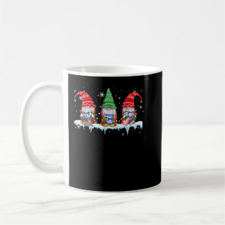 Taza De Café Tres Gnomes de Limpieza Navidades divertidos Gnome