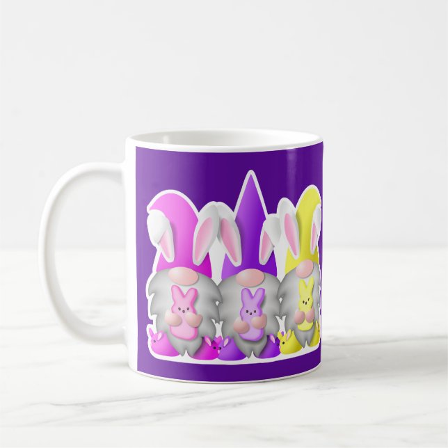 Taza De Café Tres gnomos de Pascua (Izquierda)