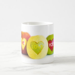 Taza De Café Tres manzanas