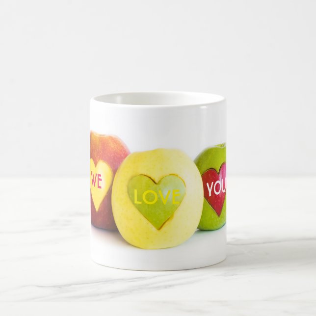 Taza De Café Tres manzanas (Centro)